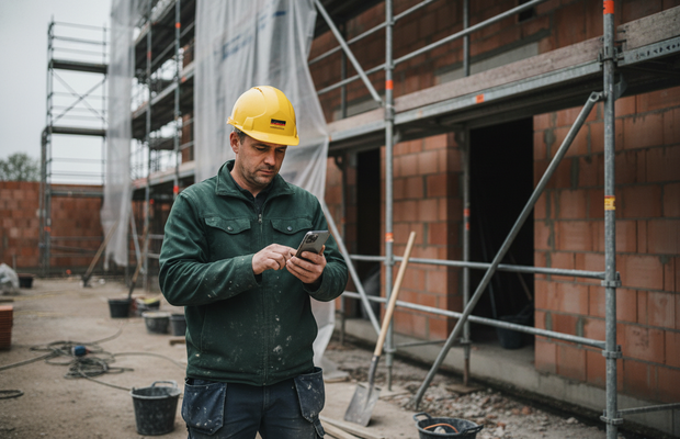 zeiterfassung app handwerk baustelle