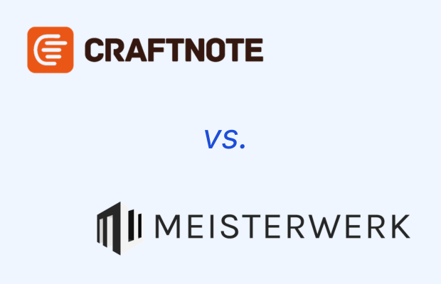 Craftnote und Meisterwerk im Vergleich