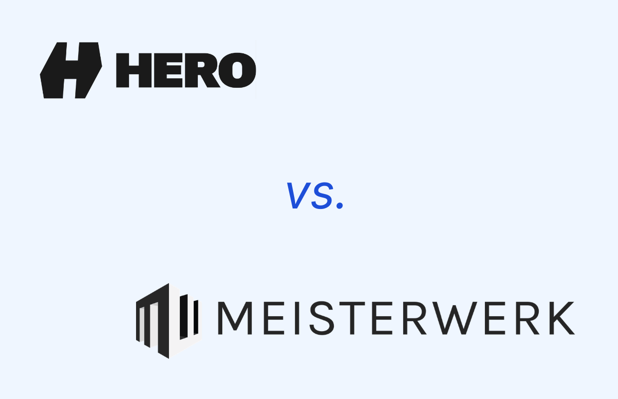 Hero versus Meisterwerk - der Vergleich