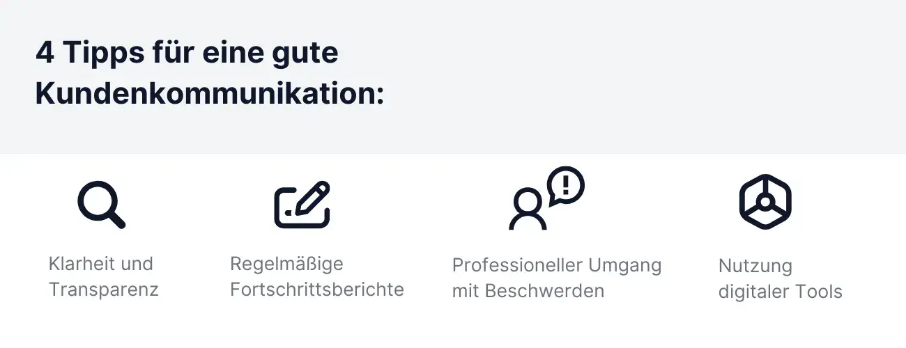 4 Tipps für eine gute Kundenkommunikation