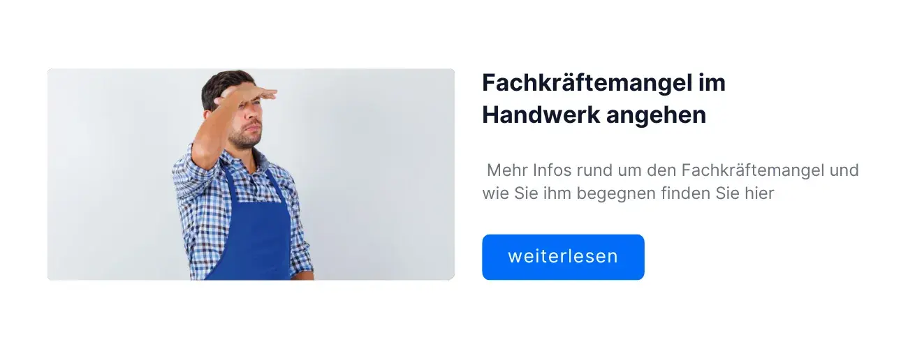 Mehr Infos rund um den Fachkräftemangel und wie Sie ihm begegnen finden Sie hier: 