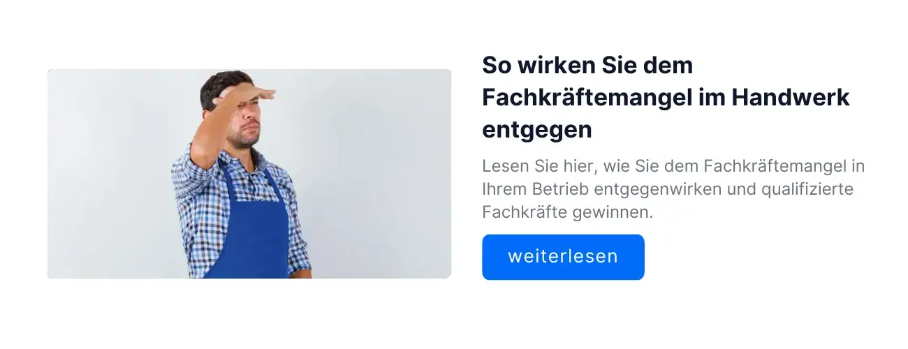 Aktuelle Zahlen zum Fachkräftemangel: Lesen Sie hier, wie es um die Handwerksbranche steht